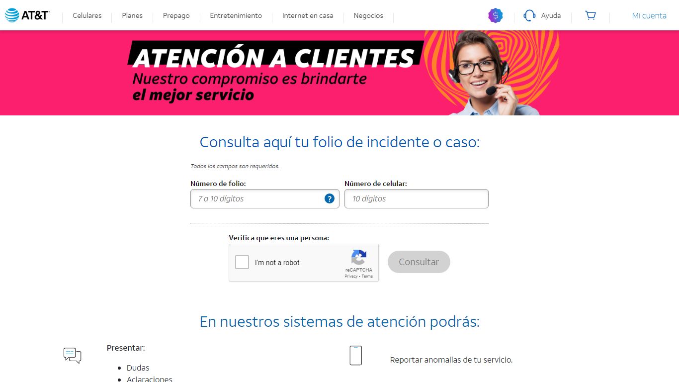 Atención a Clientes